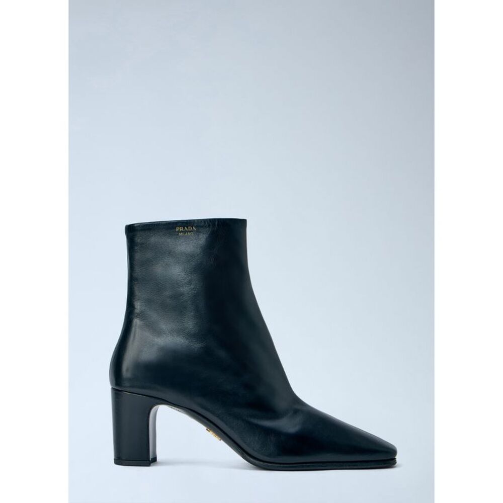 Prada Women Leather Booties